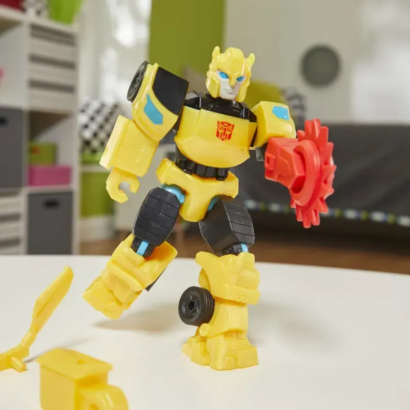Jucarii, Copii si Bebe - Jucarii si jocuri - Figurine - Transformers Mix Mashers Figurina Bumblebee 12cm Si Accesorii - Infinity.ro