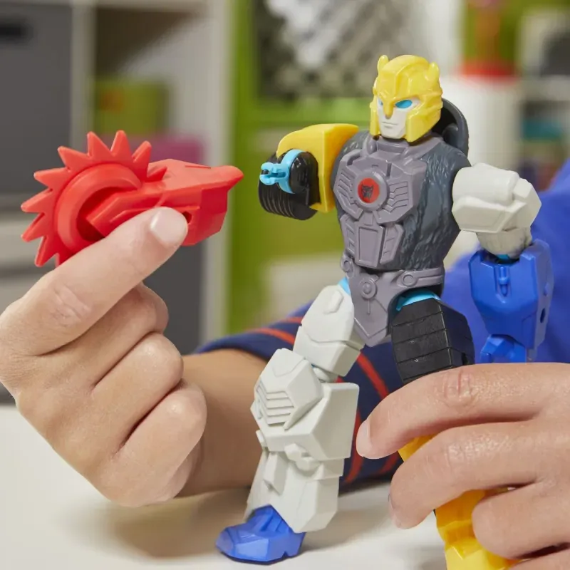 Jucarii, Copii si Bebe - Jucarii si jocuri - Figurine - Transformers Mix Mashers Figurina Bumblebee 12cm Si Accesorii - Infinity.ro