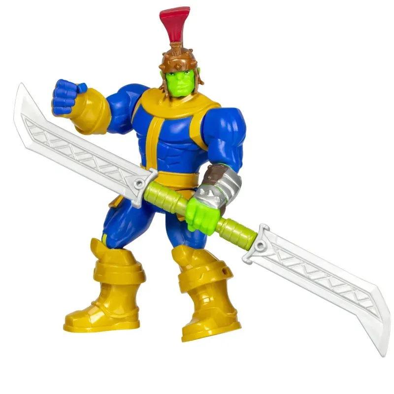 Jucarii, Copii si Bebe - Jucarii si jocuri - Figurine - Marvel Avengers Mix Mashers Set Figurina Thanos 12cm Si Accesorii - Infinity.ro