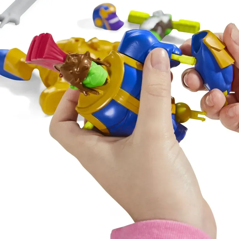 Jucarii, Copii si Bebe - Jucarii si jocuri - Figurine - Marvel Avengers Mix Mashers Set Figurina Thanos 12cm Si Accesorii - Infinity.ro