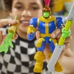 Jucarii, Copii si Bebe - Jucarii si jocuri - Figurine - Marvel Avengers Mix Mashers Set Figurina Thanos 12cm Si Accesorii - Infinity.ro