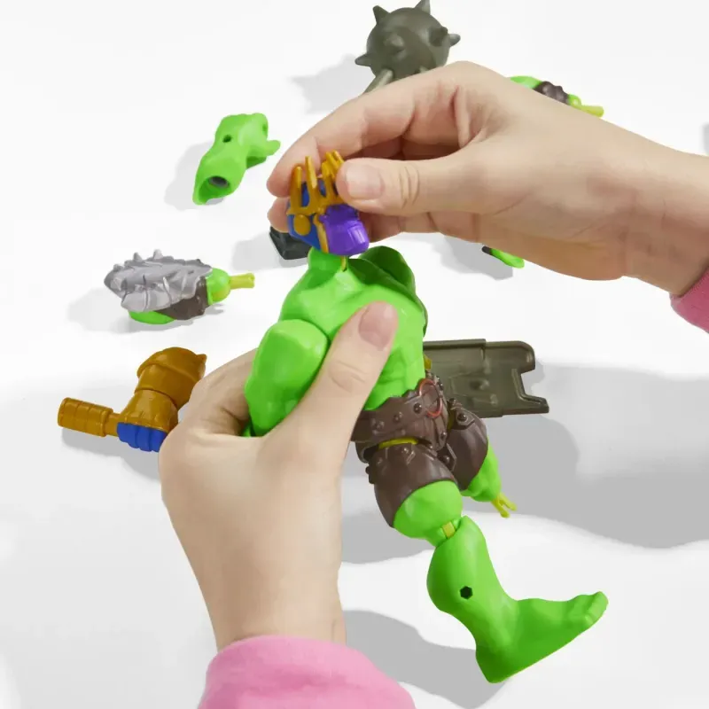 Jucarii, Copii si Bebe - Jucarii si jocuri - Figurine - Marvel Avengers Mix Mashers Set Figurina Hulk 12cm Si Accesorii - Infinity.ro