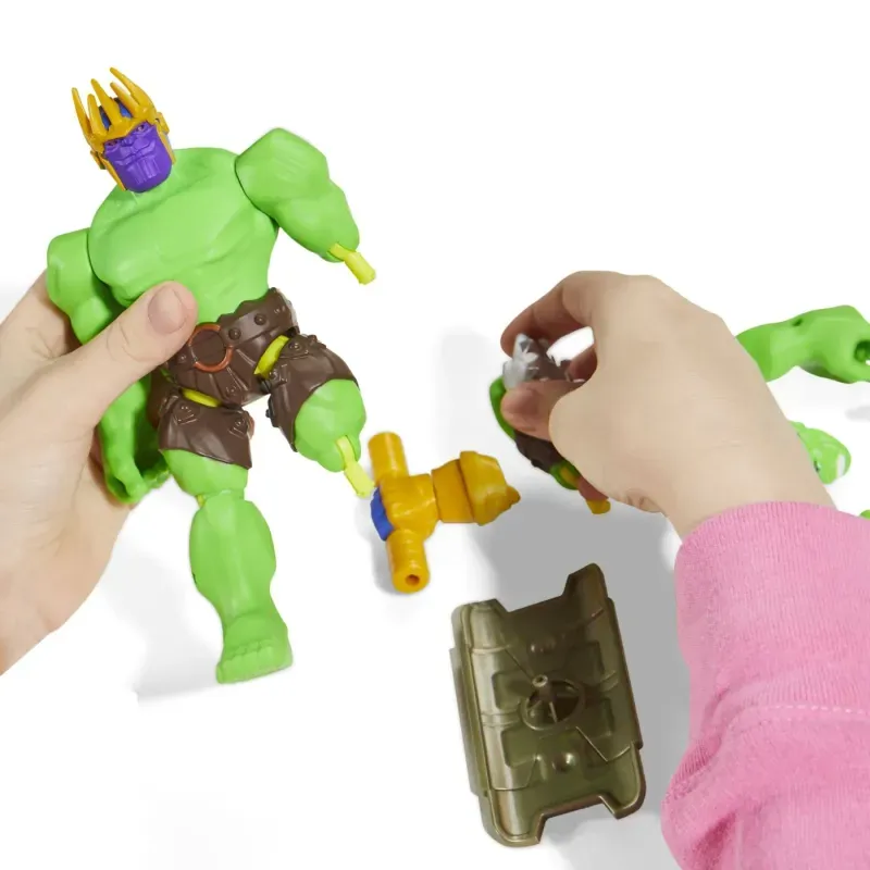 Jucarii, Copii si Bebe - Jucarii si jocuri - Figurine - Marvel Avengers Mix Mashers Set Figurina Hulk 12cm Si Accesorii - Infinity.ro