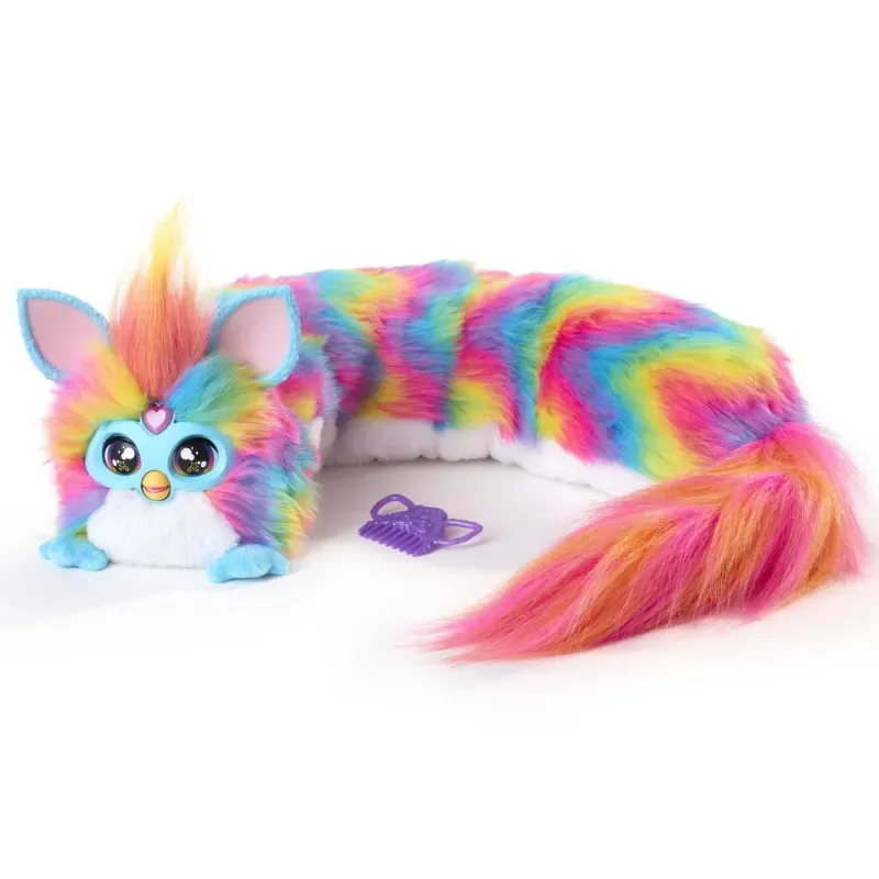 Jucarii, Copii si Bebe - Jucarii si jocuri - Figurine - Furby Dj Furblets Jucarie Interactiva Curcubeu - Infinity.ro