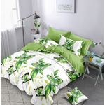 Casa si Gradina - Textile si covoare - Lenjerii de pat - Seturi de lenjerie - Lenjerie finet gros 6 piese XXL - Model cu fluturi, YoYo, 16, 70% bumbac, 30% poliester - Infinity.ro