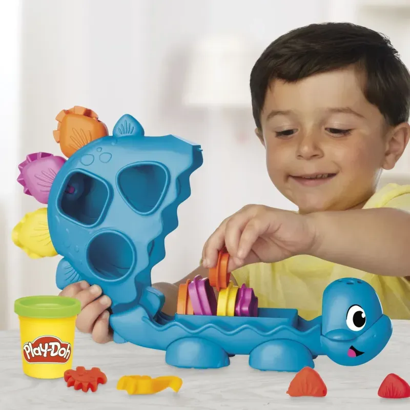 Jucarii, Copii si Bebe - Jucarii si jocuri - Jucarii & jocuri educative - Jocuri si jucarii educative - Play Doh Jucarie Cu Activitati Dinozaur Cu Forme Si Culori - Infinity.ro