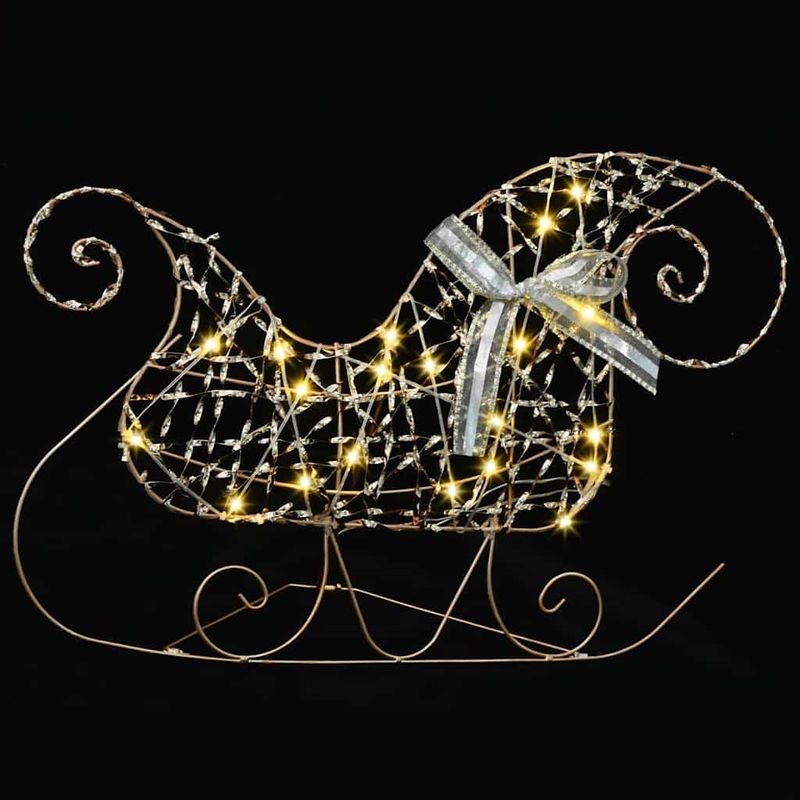 Casa si Gradina - Decoratiuni - Decoratiuni de sezon - Decoratiune cu reni, cu 60 LED 3 pcs Alb cald PET - Infinity.ro