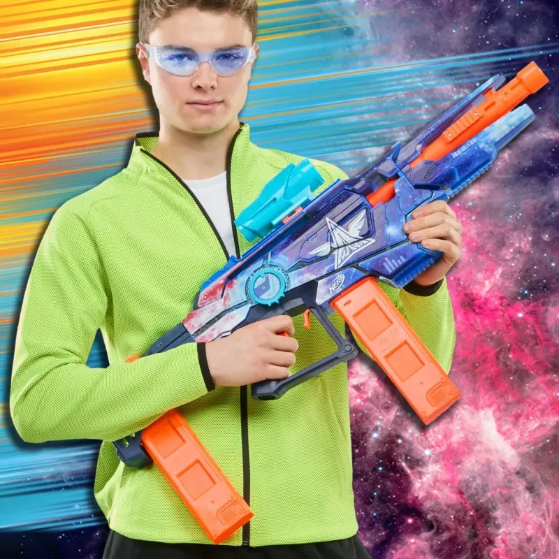 Jucarii, Copii si Bebe - Jucarii si jocuri - Jucarii & jocuri educative - Jucarii interactive - Nerf Blaster Loadout Galactic Commander - Infinity.ro