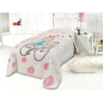 Casa si Gradina - Textile si covoare - Pături și cuverturi - Cuverturi - Cuvertura Lacassa - Bicycle, Kotonia Home, pentru pat de o persoana, dimensiunea 160x220 cm - Infinity.ro