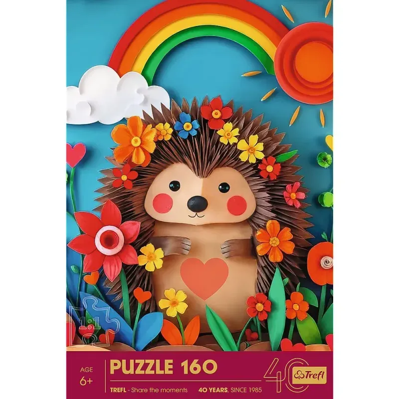 Jucarii, Copii si Bebe - Jucarii si jocuri - Jocuri si puzzle - Puzzle - Puzzle Trefl 160 Ariciul - Infinity.ro