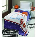 Casa si Gradina - Textile si covoare - Pături și cuverturi - Cuverturi - Cuvertura Lacassa - Basket-ball, Kotonia Home, pentru pat de o persoana, dimensiunea 160x220 cm - Infinity.ro