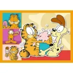 Jucarii, Copii si Bebe - Jucarii si jocuri - Jocuri si puzzle - Puzzle - Puzzle 4in1 Lui Garfield Ii Place Lasagna - Infinity.ro