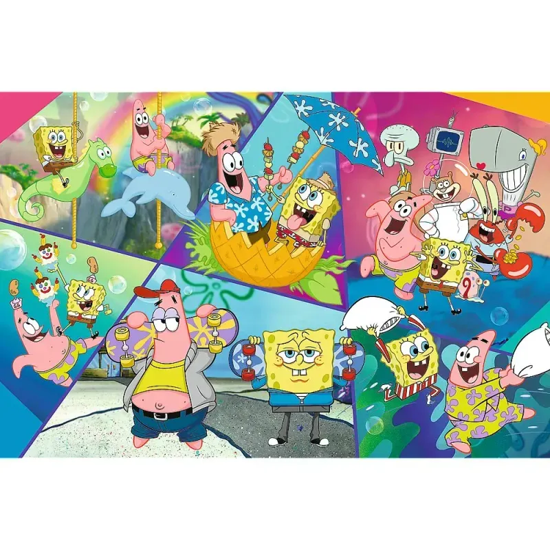 Jucarii, Copii si Bebe - Jucarii si jocuri - Jocuri si puzzle - Puzzle - Puzzle Trefl 300 Spongebob In Bikini - Infinity.ro
