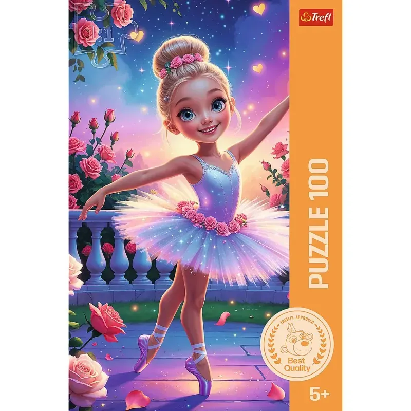 Jucarii, Copii si Bebe - Jucarii si jocuri - Jocuri si puzzle - Puzzle - Puzzle Trefl 100 Balerina - Infinity.ro