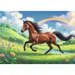 Jucarii, Copii si Bebe - Jucarii si jocuri - Jocuri si puzzle - Puzzle - Puzzle Trefl 200 Un Cal Impunator - Infinity.ro