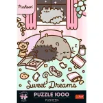Jucarii, Copii si Bebe - Jucarii si jocuri - Jocuri si puzzle - Puzzle - Puzzle Trefl 1000 Premium Plus Pusheen Vise Placute - Infinity.ro