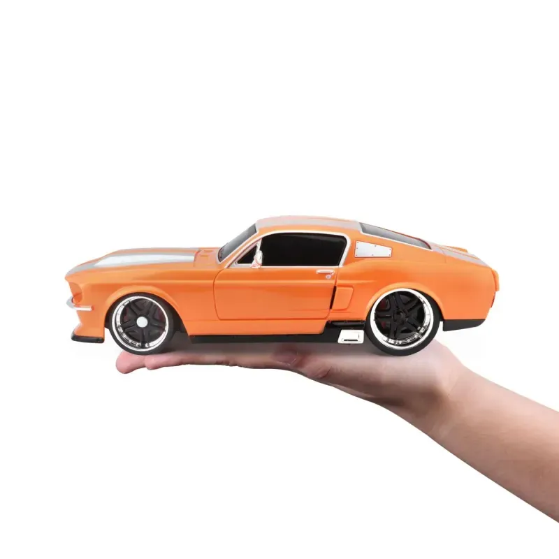 Jucarii, Copii si Bebe - Jucarii si jocuri - Vehicule si jucarii cu telecomanda - Masinute - Maisto Masinuta Cu Telecomanda 2.4ghz Ford Mustang Gt 1967 Scara 1 La 24 - Infinity.ro