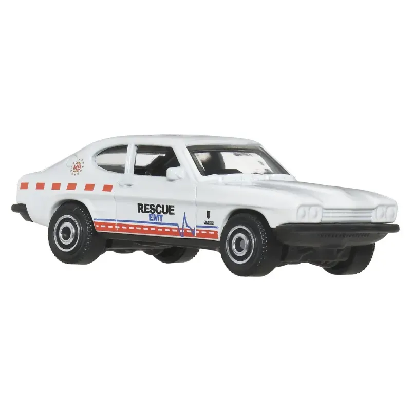 Jucarii, Copii si Bebe - Jucarii si jocuri - Vehicule si jucarii cu telecomanda - Masinute - Matchbox Set 5 Masinute Metalice Rescue Emt Scara 1 La 64 - Infinity.ro