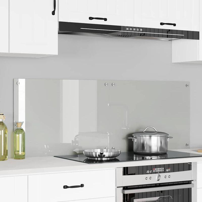 Casa si Gradina - Sanitare - Chiuveta bucatarie si accesorii - Accesorii chiuvete - Panou de bucatarie Transparent 70 x 50 x 0.8 cm - Infinity.ro