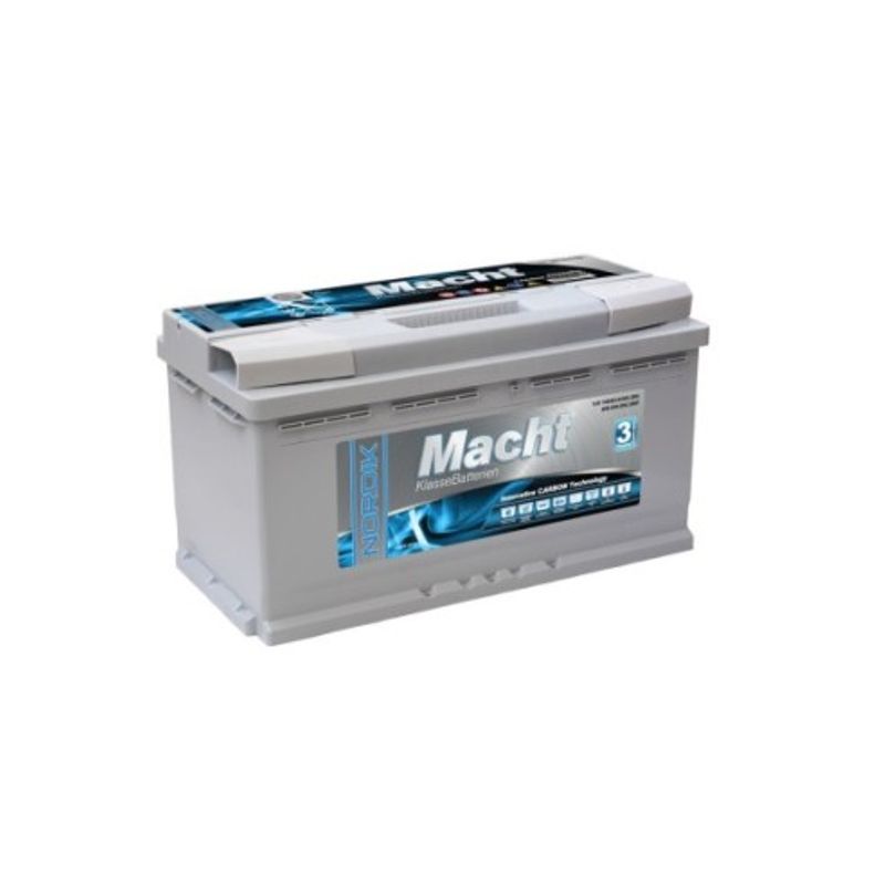 Auto si Moto - Electrice auto - Baterii auto - Baterie Auto, Macht NORDIK 12V 100Ah, 920 A, 353x175x190mm - Infinity.ro