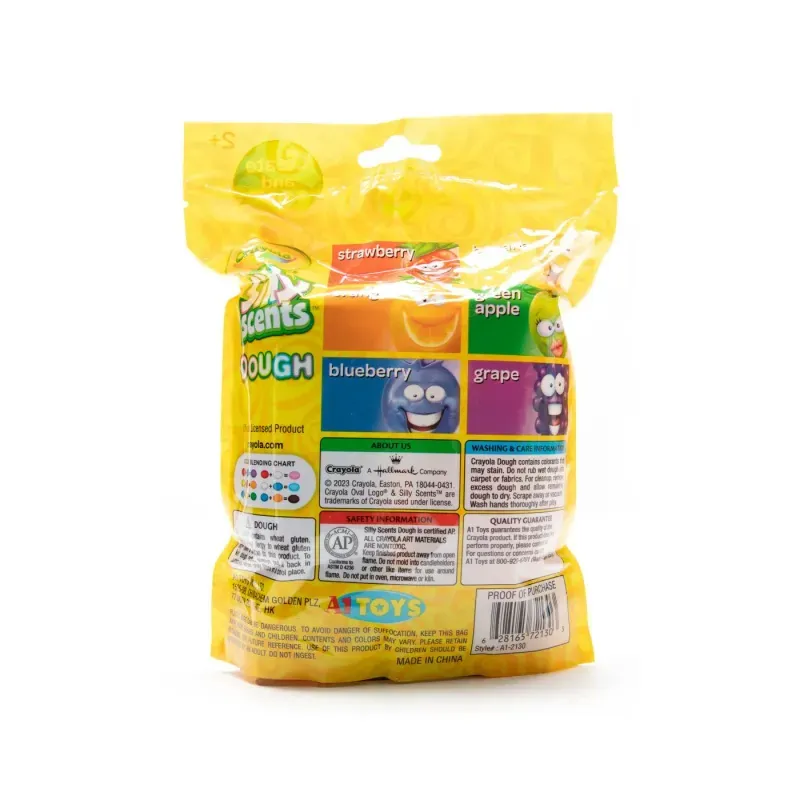 Carti si Birotica - Rechizite - Plastilina - Crayola Silly Scents Set 8 Borcanase Cu Plastilina Parfumata - Infinity.ro