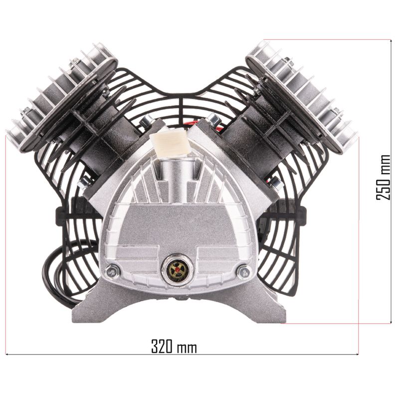 Casa si Gradina - Electrice - Echipamente electrice - Compresoare - Pompa compresor, Powermat, 530 l/min 8 bar,  PM-KO-100T-V2 - Infinity.ro