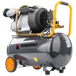 Casa si Gradina - Electrice - Echipamente electrice - Compresoare - Compresor 50L de Aer Powermat PM-KO-50T-V2 3CP 392L/min 50L 8 bar – Putere si durabilitate - Infinity.ro
