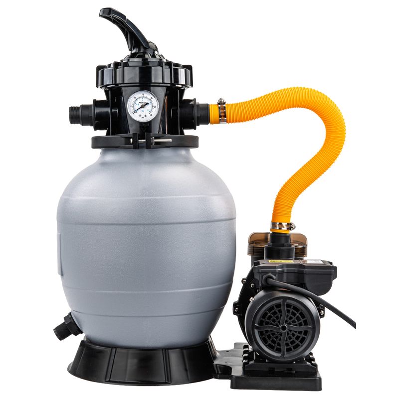 Casa si Gradina - Gradinarit si plante - Instalatii si accesorii pentru irigatii - Pompe apa - Pompa de nisip pentru piscina, Powermat, 550 W, 13 200 l/h, PM‑PPDB‑550J - Infinity.ro