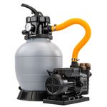 Casa si Gradina - Gradinarit si plante - Instalatii si accesorii pentru irigatii - Pompe apa - Pompa de nisip pentru piscina, Powermat, 550 W, 13 200 l/h, PM‑PPDB‑550J - Infinity.ro