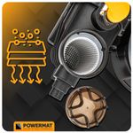 Casa si Gradina - Gradinarit si plante - Instalatii si accesorii pentru irigatii - Pompe apa - Pompa de nisip pentru piscina, Powermat, 550 W, 13 200 l/h, PM‑PPDB‑550J - Infinity.ro