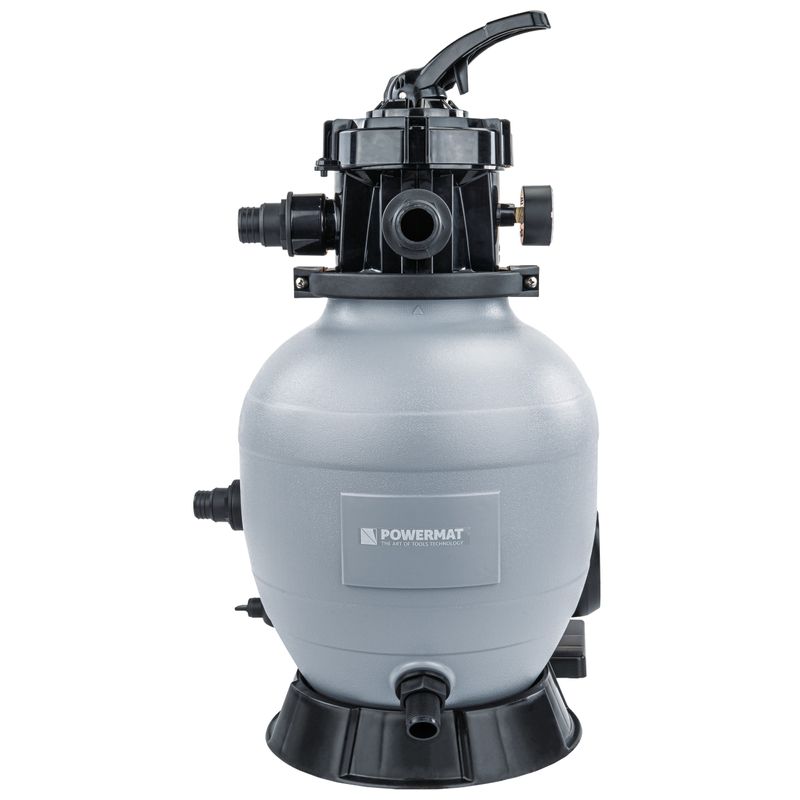 Casa si Gradina - Gradinarit si plante - Instalatii si accesorii pentru irigatii - Pompe apa - Pompa de nisip pentru piscina, Powermat, 250 W, 7 900 l/h, PM‑PPDB‑250J - Infinity.ro