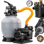 Casa si Gradina - Gradinarit si plante - Instalatii si accesorii pentru irigatii - Pompe apa - Pompa de nisip pentru piscina, Powermat, 250 W, 7 900 l/h, PM‑PPDB‑250J - Infinity.ro