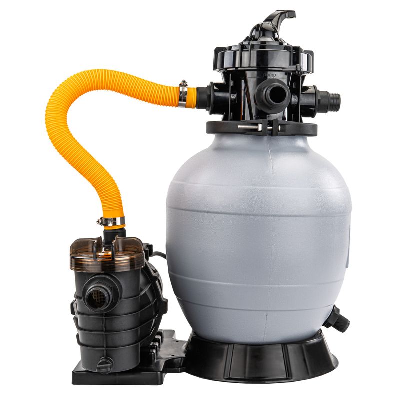 Casa si Gradina - Gradinarit si plante - Instalatii si accesorii pentru irigatii - Pompe apa - Pompa de nisip pentru piscina, Powermat, 400 W, 10 000 l/h, PM‑PPDB‑400J - Infinity.ro