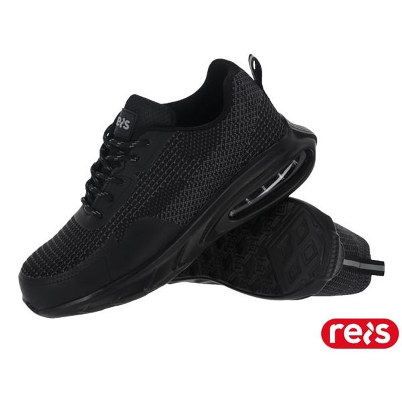 Casa si Gradina - Constructii - Echipamente de lucru - Incaltaminte protectia muncii - Pantofi de lucru usori, Reis, cu bombeu din otel,SB FO SR, BRHARBOR Negru 41 - Infinity.ro