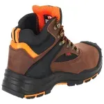 Casa si Gradina - Constructii - Echipamente de lucru - Incaltaminte protectia muncii - Bocanci de lucru S3, Reis, din piele de vaca, bombeu si lamela compozit, HINO 43 Maro - Infinity.ro