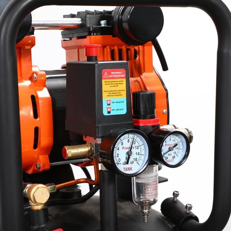 Casa si Gradina - Electrice - Echipamente electrice - Compresoare - Compresor fara ulei 50L, 2000W, KD1388, Kraft&Dele - Infinity.ro