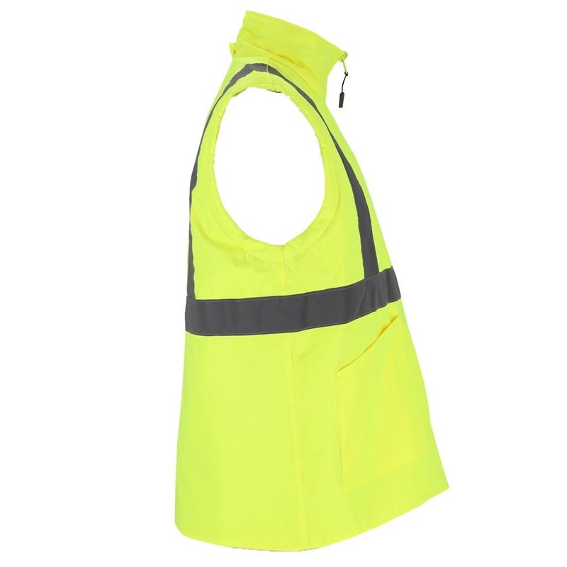 Casa si Gradina - Constructii - Echipamente de lucru - Imbracaminte protectia muncii - Jacheta reflectorizanta de protectie 4 in 1, barbati, Oxford 300D, EN20471, LH-PROSPECT XXXL Galben - Infinity.ro