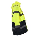 Casa si Gradina - Constructii - Echipamente de lucru - Imbracaminte protectia muncii - Jacheta reflectorizanta de protectie 4 in 1, barbati, Oxford 300D, EN20471, LH-PROSPECT XXXL Galben - Infinity.ro