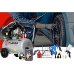 Casa si Gradina - Electrice - Echipamente electrice - Compresoare - Compresor aer 50L cu set inclus 18-in-1, 10 bari, 4.7 CP, TA360+TA103 - Infinity.ro