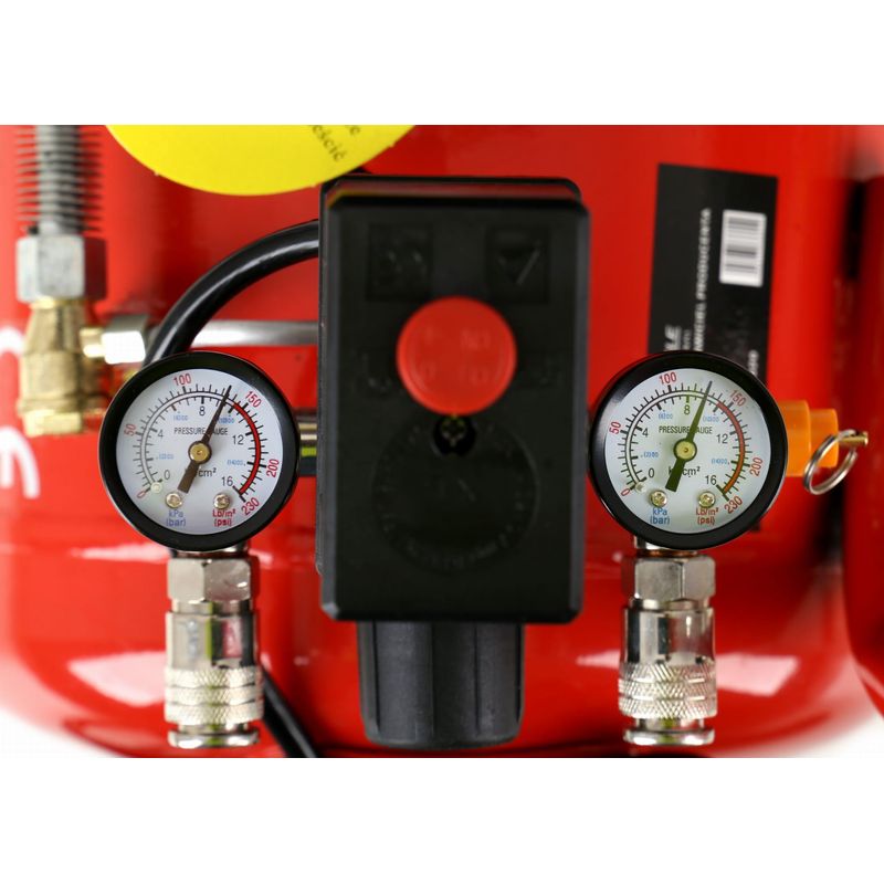 Casa si Gradina - Electrice - Echipamente electrice - Compresoare - Set Compresor de aer cu ulei, 50L, 2 pistoane, set 8 in 1, 3 kw, 530l/min - Infinity.ro