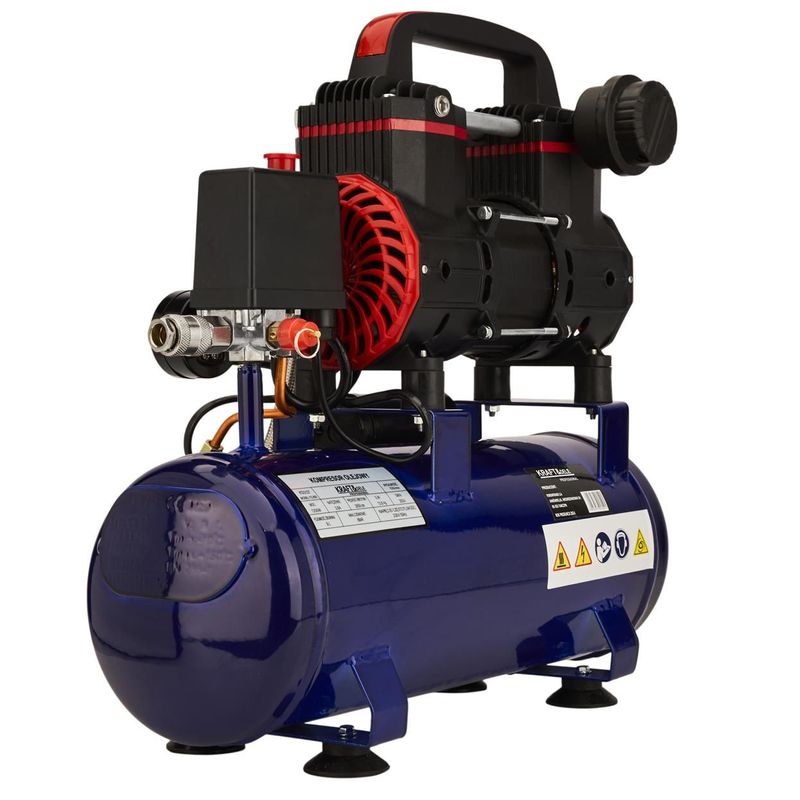 Casa si Gradina - Electrice - Echipamente electrice - Compresoare - Compresor fara ulei 9L 1200W 155L/MIN, Kraft&Dele, KD2127 - Infinity.ro