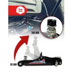 Auto si Moto - Reparatii si depanare - Scule auto - Echipamente de ridicare si sprijin - Cric hidraulic 2,5T + suporti auto 3T, set complet - Infinity.ro