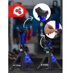 Auto si Moto - Reparatii si depanare - Scule auto - Echipamente de ridicare si sprijin - Cric hidraulic 2,5T + suporti auto 3T, set complet - Infinity.ro