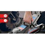 Auto si Moto - Reparatii si depanare - Scule auto - Echipamente de ridicare si sprijin - Cric hidraulic 2,5T + suporti auto 3T, set complet - Infinity.ro