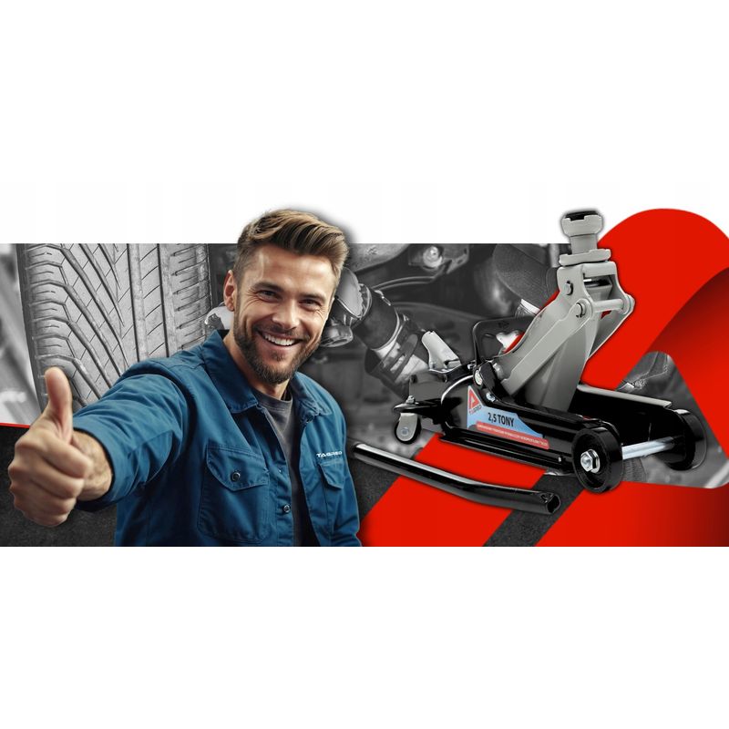 Auto si Moto - Reparatii si depanare - Scule auto - Echipamente de ridicare si sprijin - Cric hidraulic 2,5T + suporti auto 3T, set complet - Infinity.ro