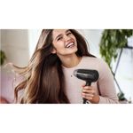 Ingrijire personala si Cosmetice - Aparate & accesorii ingrijire personala - Hair styling - Uscatoare de par - Uscator de par Philips EssentialCare BHC010/10, 1200 W, 3 setari temperatura, maner pliant, Negru - Infinity.ro