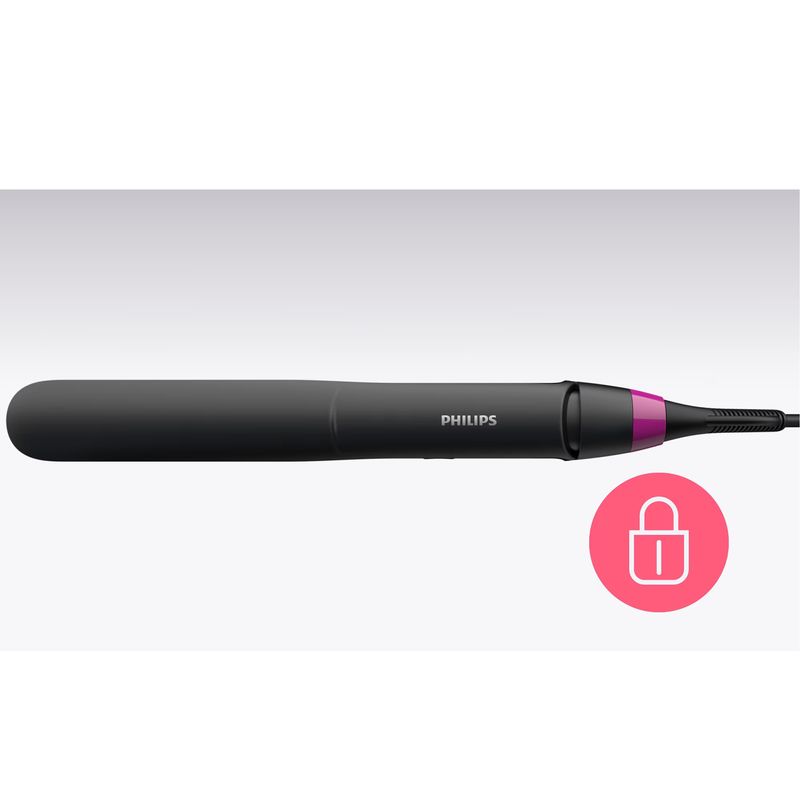 Ingrijire personala si Cosmetice - Aparate & accesorii ingrijire personala - Hair styling - Placi de indreptat parul - Placa de indreptat parul Philips BHS375/00, cu placi ceramice cu infuzie cheratina, 2 trepte de temperatura (220C), timp - Infinity.ro