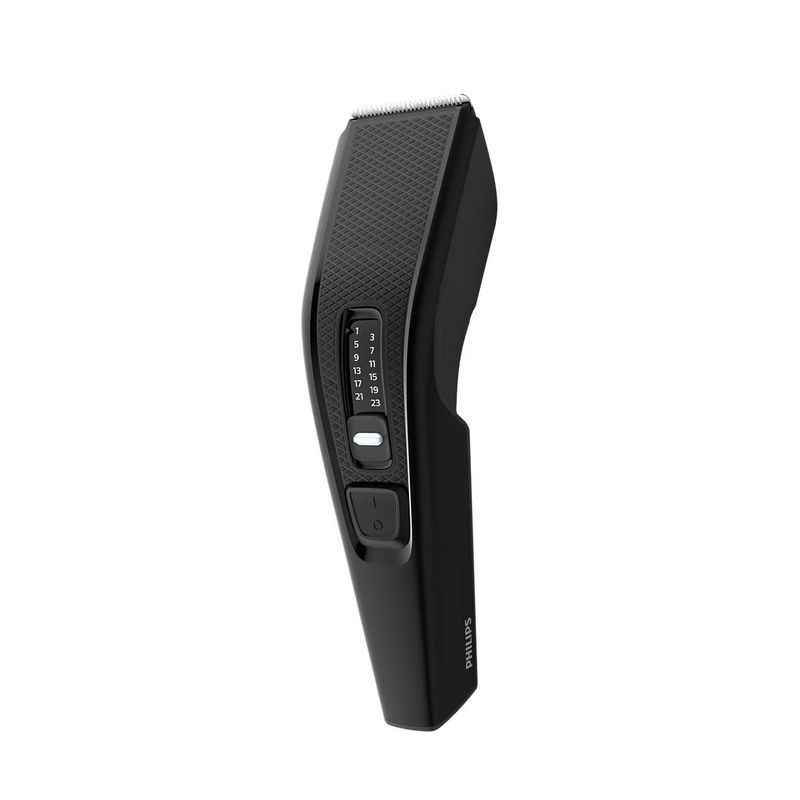 Ingrijire personala si Cosmetice - Aparate & accesorii ingrijire personala - Aparate de ras si tuns - Aparate de tuns - Aparat de tuns Philips HC3510/15, pieptene ajustabil, 0.5-23mm, 13 trepte, cu fir, Negru - Infinity.ro