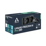 PC, gaming si accesorii - Componente PC - Coolere si Ventilatoare PC - Ventilatoare PC - Ventilator PC cu lichid Arctic, Liquid Freezer III Pro 280, 2 ventilatoare, 12cm, 400-2500rpm, negru - Infinity.ro