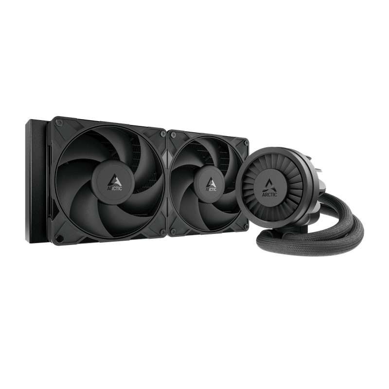 PC, gaming si accesorii - Componente PC - Coolere si Ventilatoare PC - Ventilatoare PC - Ventilator PC cu lichid Arctic, Liquid Freezer III Pro 280, 2 ventilatoare, 12cm, 400-2500rpm, negru - Infinity.ro